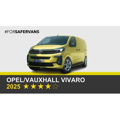 Opel/Vauxhall Vivaro - Commercial Van Safety Tests - 2025