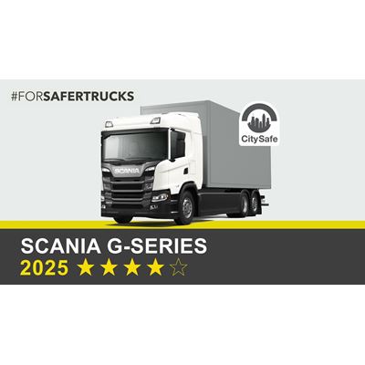 Scania G-series (6x2 Rigid) - Commercial Truck Safety Tests - 2025