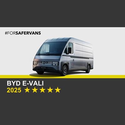 BYD E-VALI - Commercial Van Safety Tests - 2025