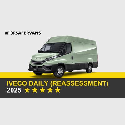 IVECO Daily (reassessment) - Commercial Van Safety Tests - 2025