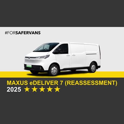 Maxus eDELIVER 7 - Commercial Van Safety Tests - 2025
