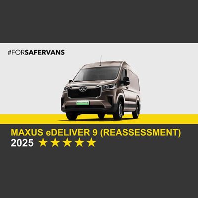 Maxus eDELIVER 9 - Commercial Van Safety Tests - 2025
