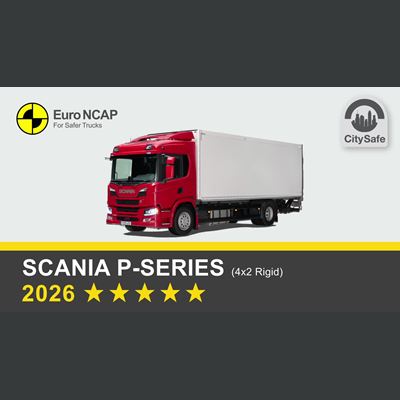 Scania P-series - Commercial Truck Safety Tests - 2026