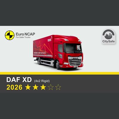 DAF XD - Commercial Truck Safety Tests - 2026