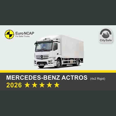 Mercedes-Benz Actros - Commercial Truck Safety Tests - 2026