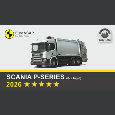 Scania P-series - Commercial Truck Safety Tests - 2026