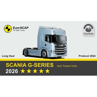 Scania G-series 4x2 tractor unit – 2026 video