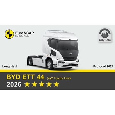 BYD ETT 44 4x2 tractor unit – 2026 video