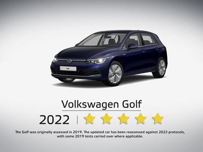VW Golf - Crash & Safety Tests - 2022