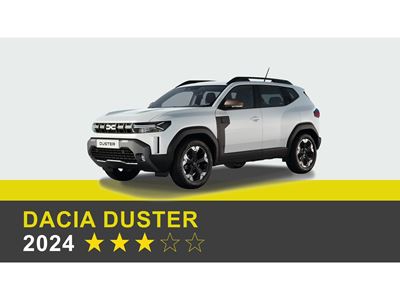 Dacia Duster - Euro NCAP 2024 Results - 3 stars
