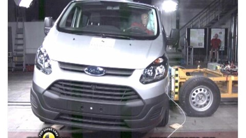 Ford Transit Custom Crash Test 2012