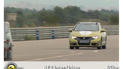 Honda Civic - AEB Tests 2013