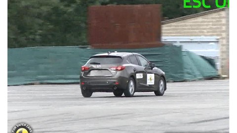 Mazda 3  - ESC Test 2013