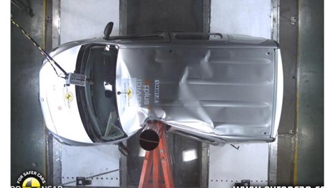 Mercedes-Benz CITAN Kombi reassessment - Crash Tests 2013