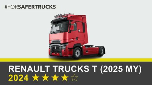 Renault Trucks T (2025 MY) - Commercial Truck Safety Tests - 2024