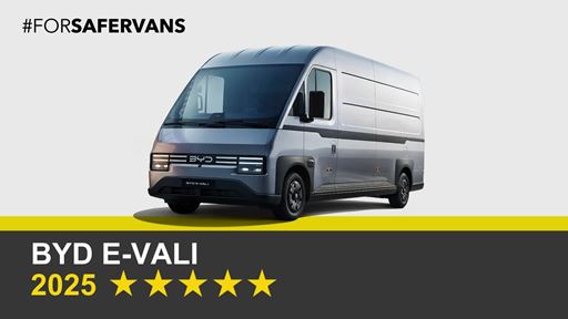 BYD E-VALI - Commercial Van Safety Tests - 2025