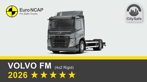 Volvo FM - Commercial Truck Safety Tests - 2026