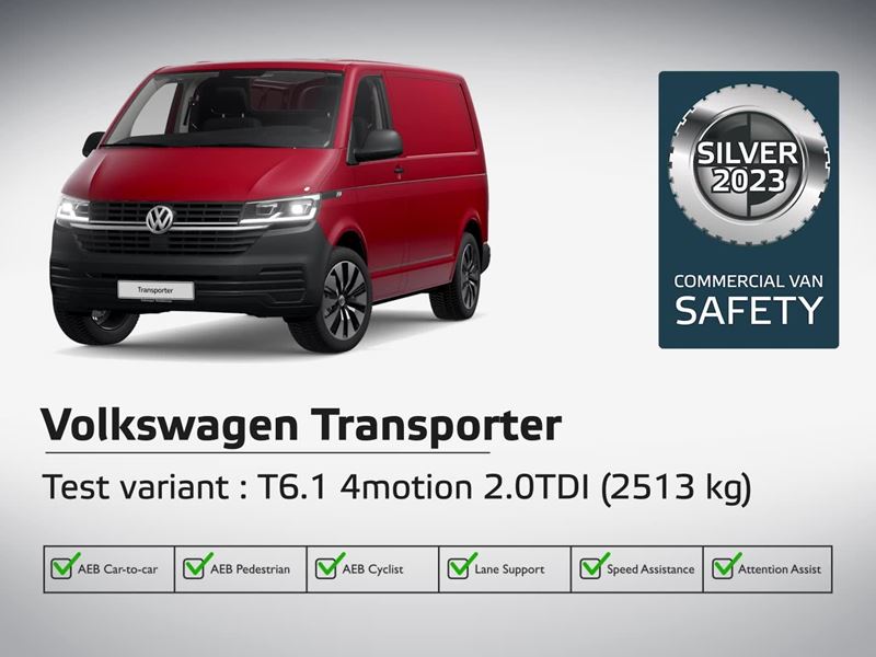Euro NCAP Newsroom : VW Transporter - Commercial Van Safety Tests