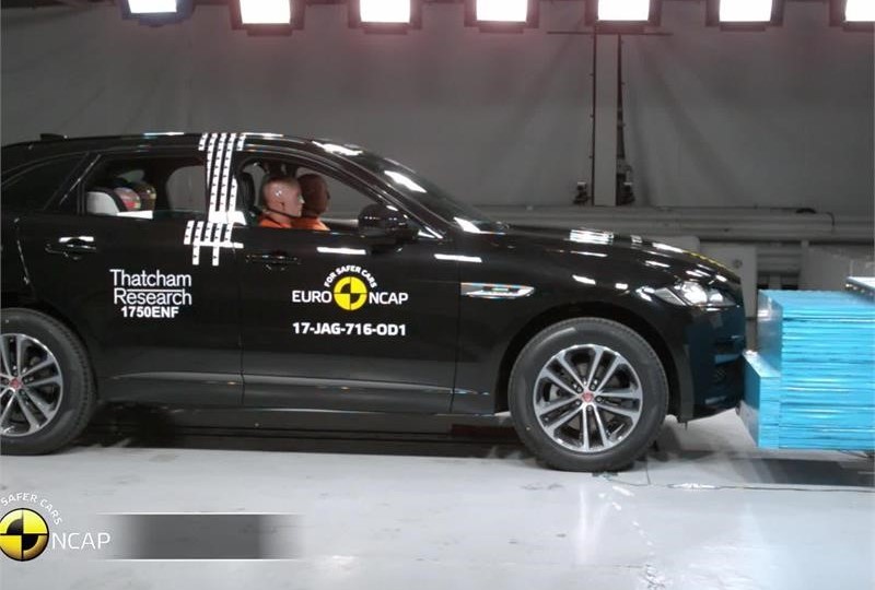 Jaguar F-Pace scores 5 stars in Euro NCAP crash tests - autoX