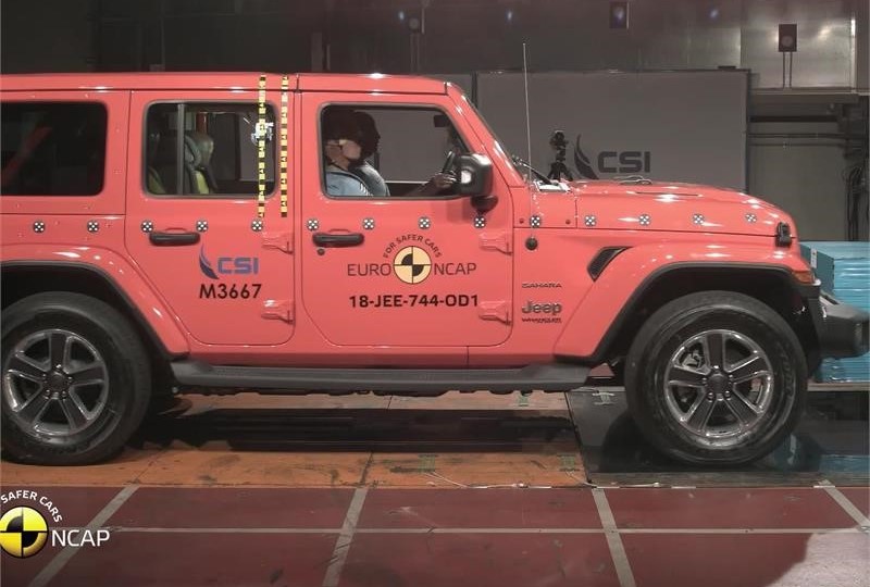 Euro NCAP Newsroom : Jeep Wrangler - Crash Tests 2018