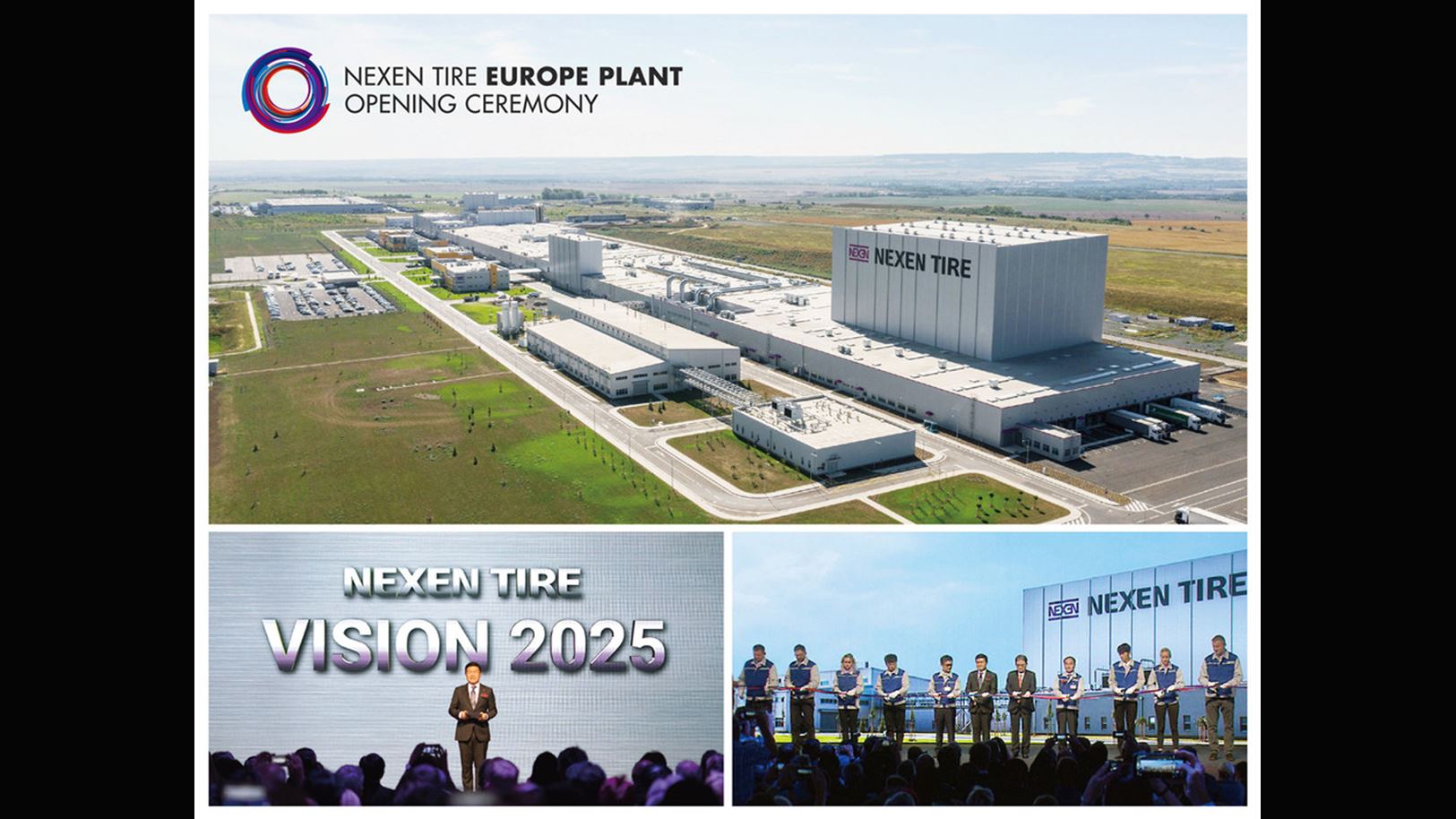 NEXEN TIRE Unveils the New Europe Plant at the Grand Opening and Ribbon Cutting Ceremony in the Czech Republic