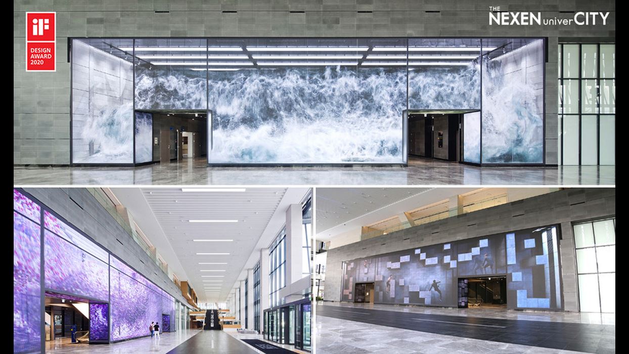 NEXEN TIRE s Media Wall Wins in Interior Architecture at iF Design Award 2020