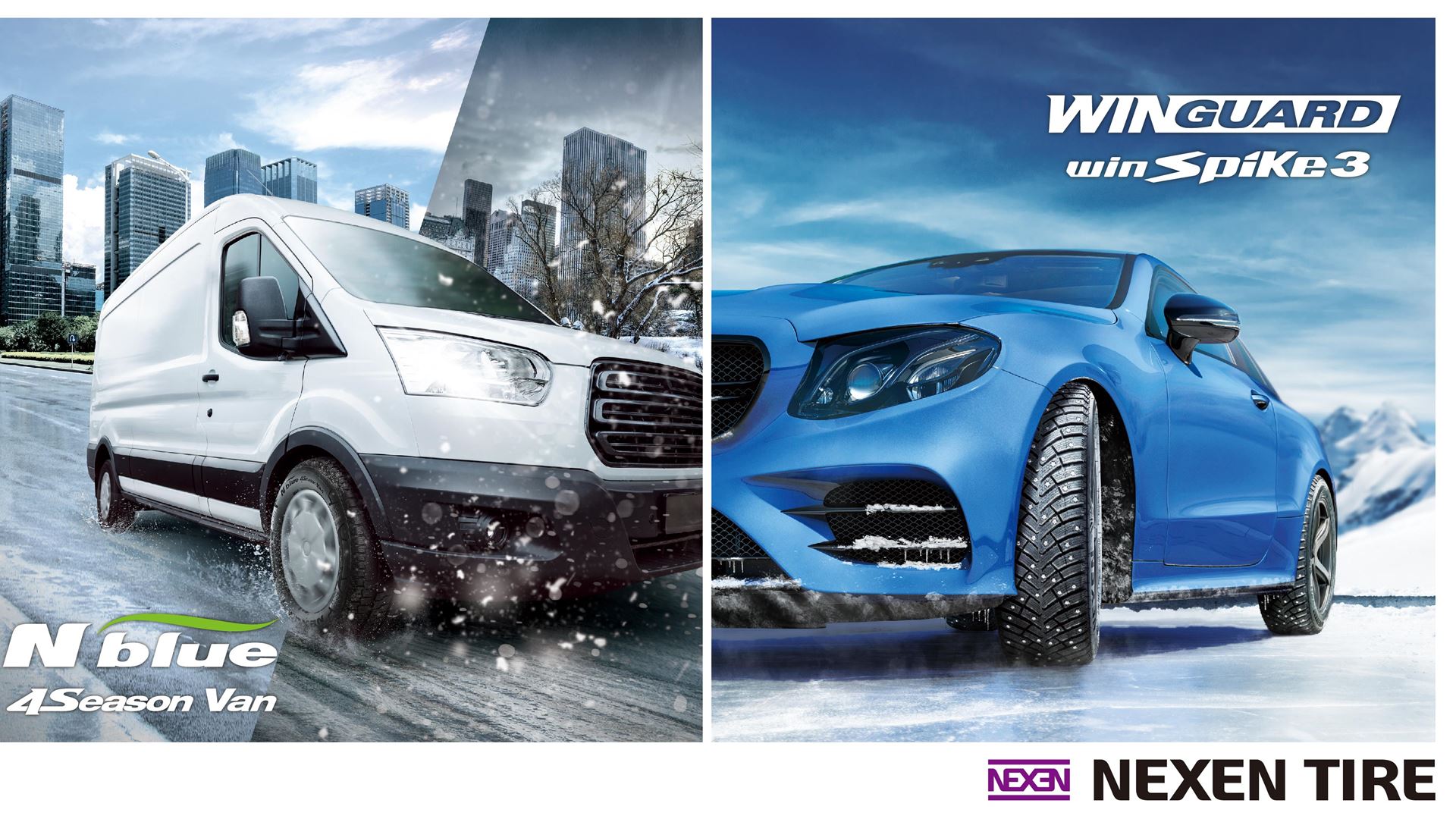NEXEN TIRE Launches New All Season N blue 4Season Van and Updated WINGUARD winSpike 3 Winter Tyres in Europe