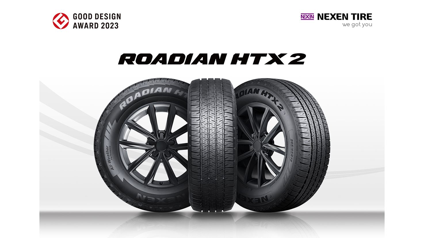 NEXEN TIRE wins Good Design Award 2023 for Roadian HTX 2