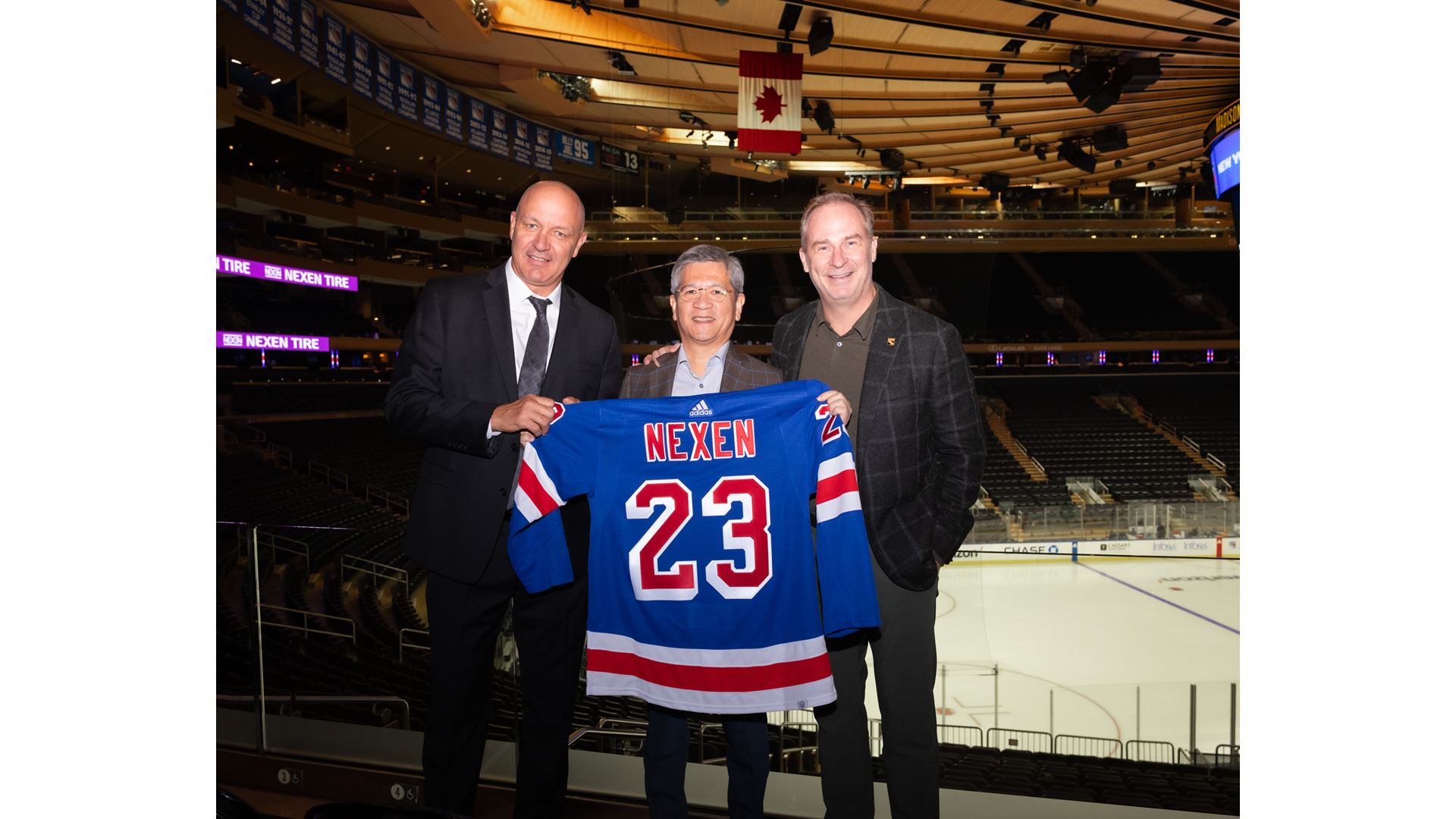 NEXEN TIRE becomes official tire partner of the New York Rangers