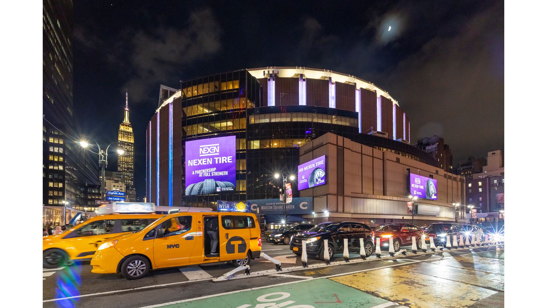 NEXEN TIRE launches Madison Square Garden advertisement