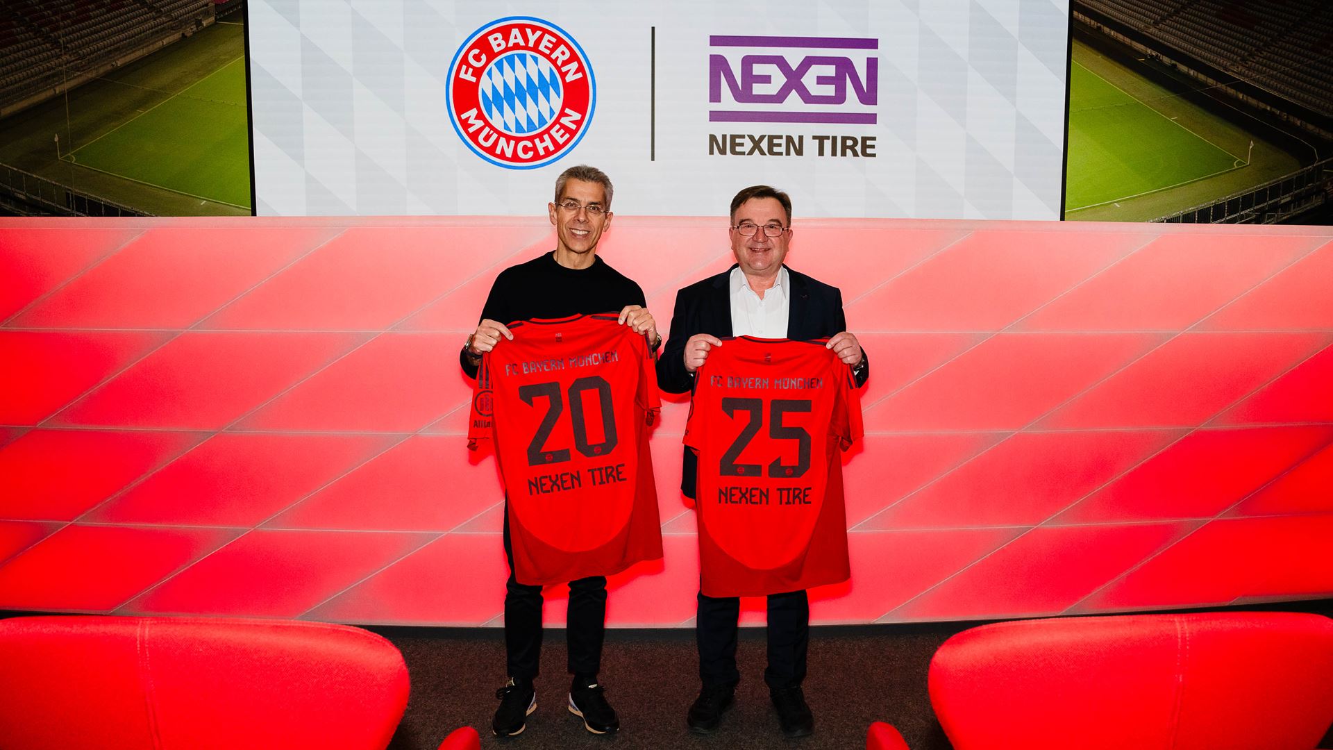 Photo Signing Ceremony of Partnership between Nexen Tire and FC Bayern M nchen