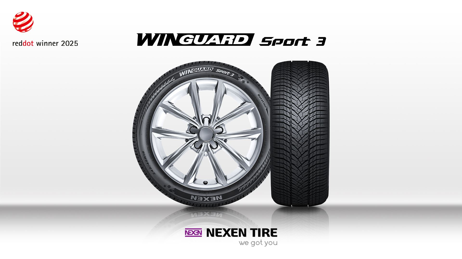 NEXEN TIRE Wins the Red Dot Design Award 2025 in the Design Category