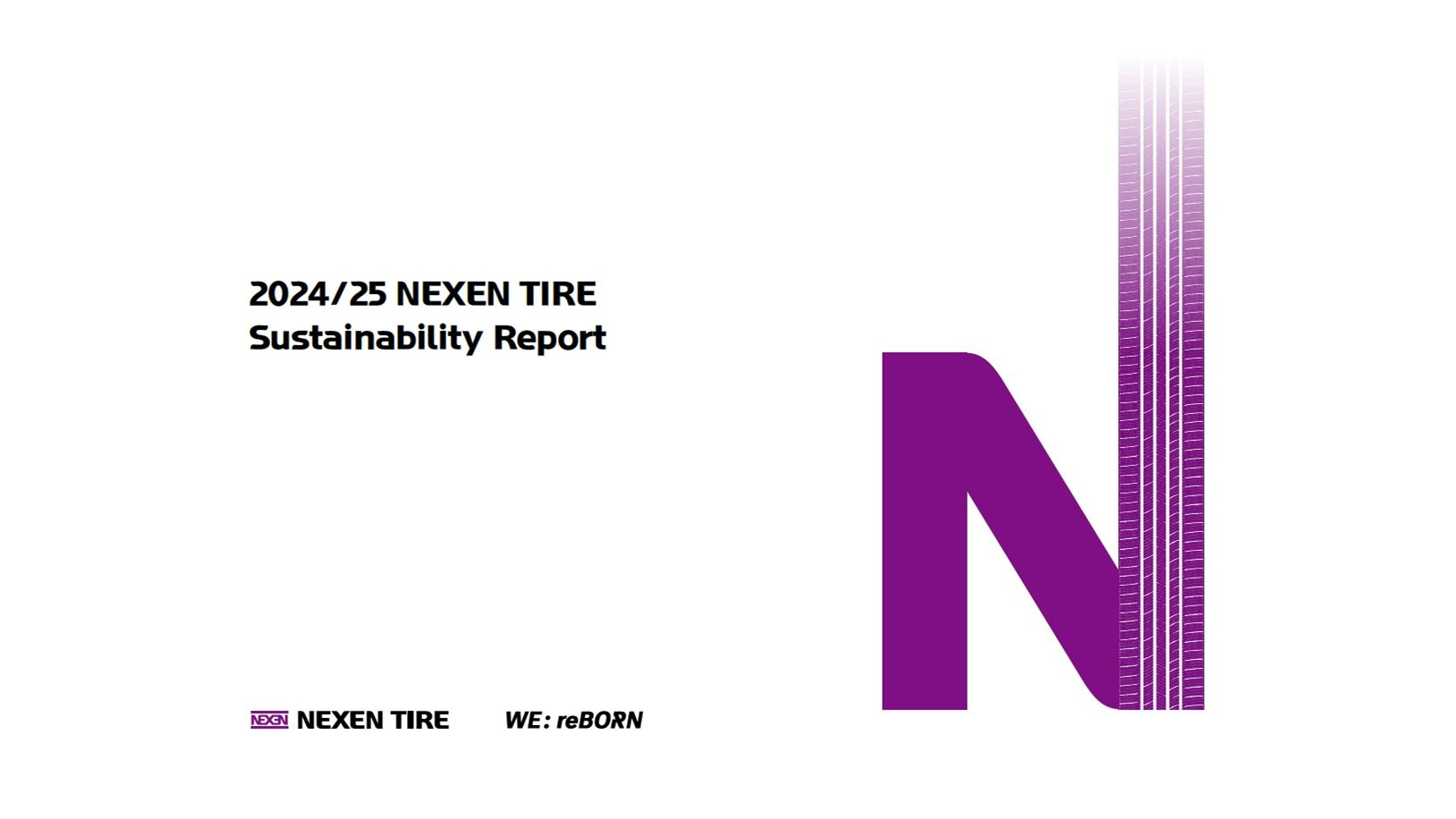 Cover Image of Nexen Tire s 2024 2025 Sustainability Report