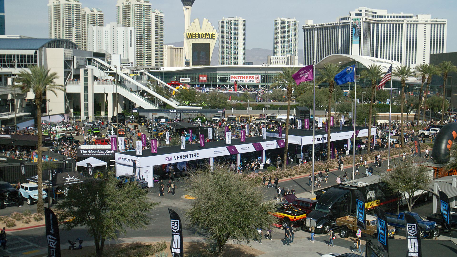 NEXEN TIRE Booth at SEMA 2025
