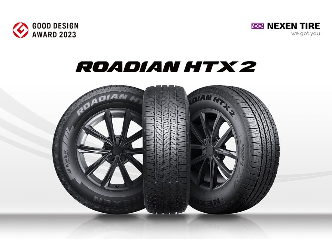 NEXEN TIRE wins Good Design Award 2023 for Roadian HTX 2