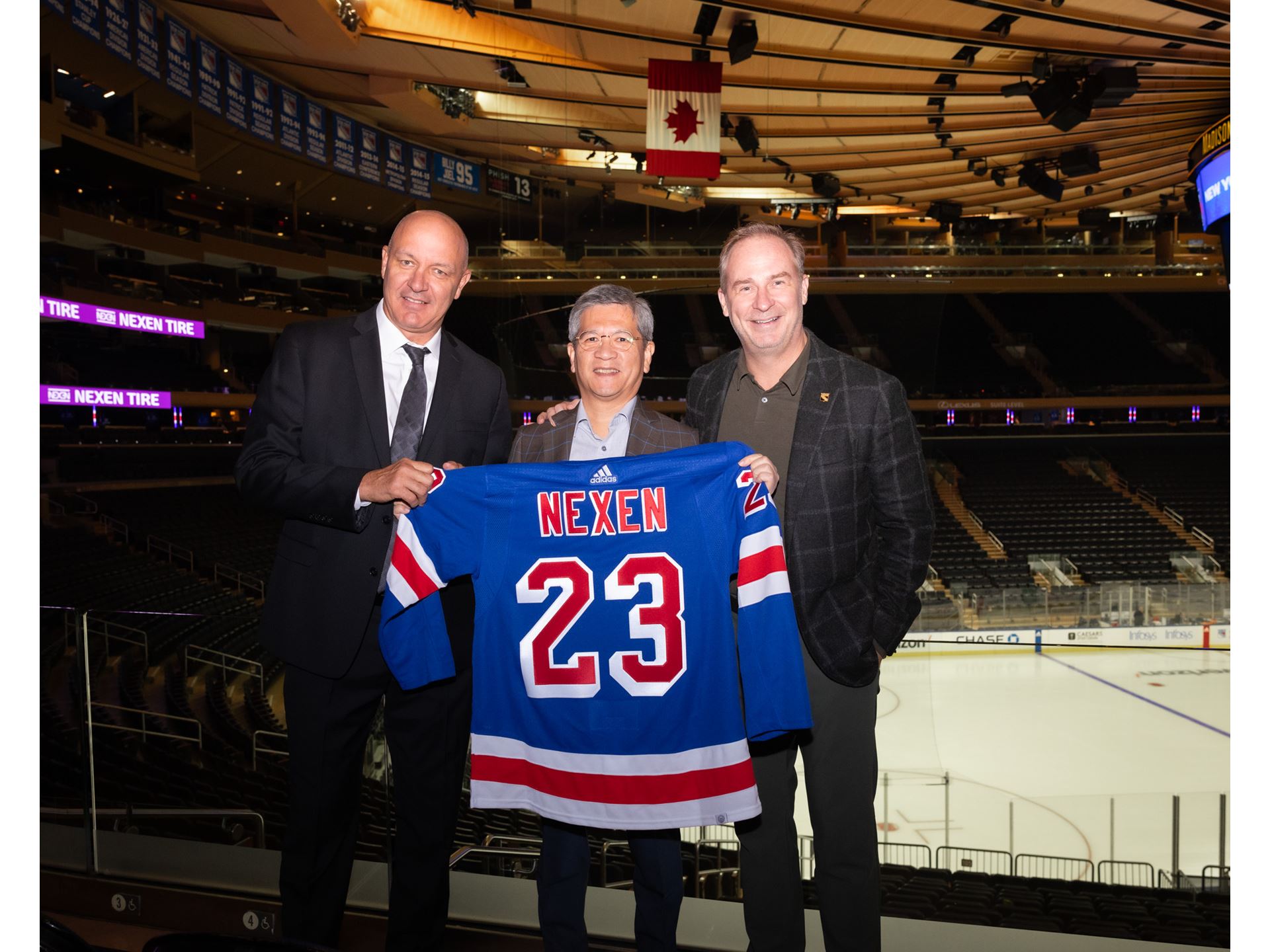 NEXEN TIRE becomes official tire partner of the New York Rangers