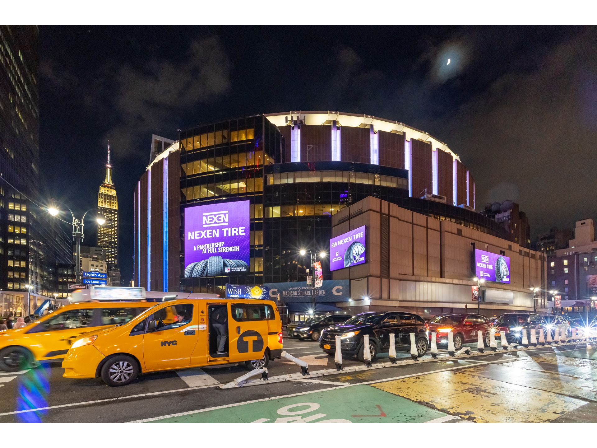 NEXEN TIRE launches Madison Square Garden advertisement