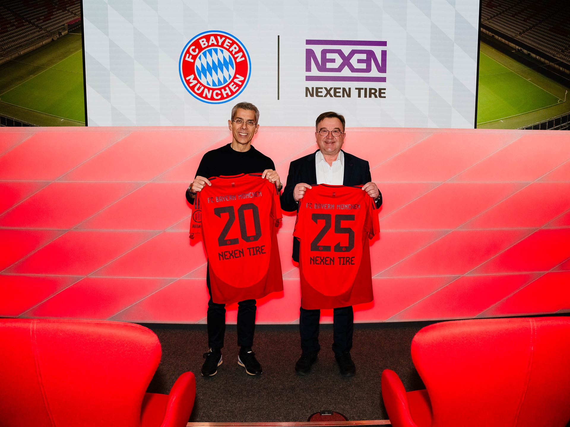 Photo Signing Ceremony of Partnership between Nexen Tire and FC Bayern M nchen