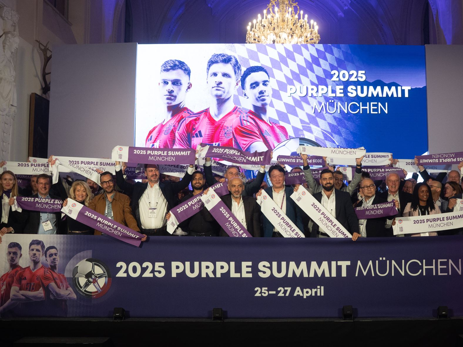 Group Photo at NEXEN TIRE s 2025 Purple Summit Munich