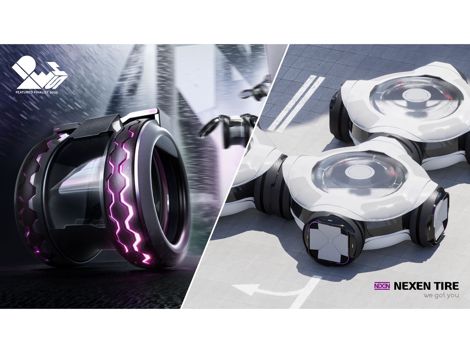 NEXEN TIRE 2025 IDEA Awards Concept Tire