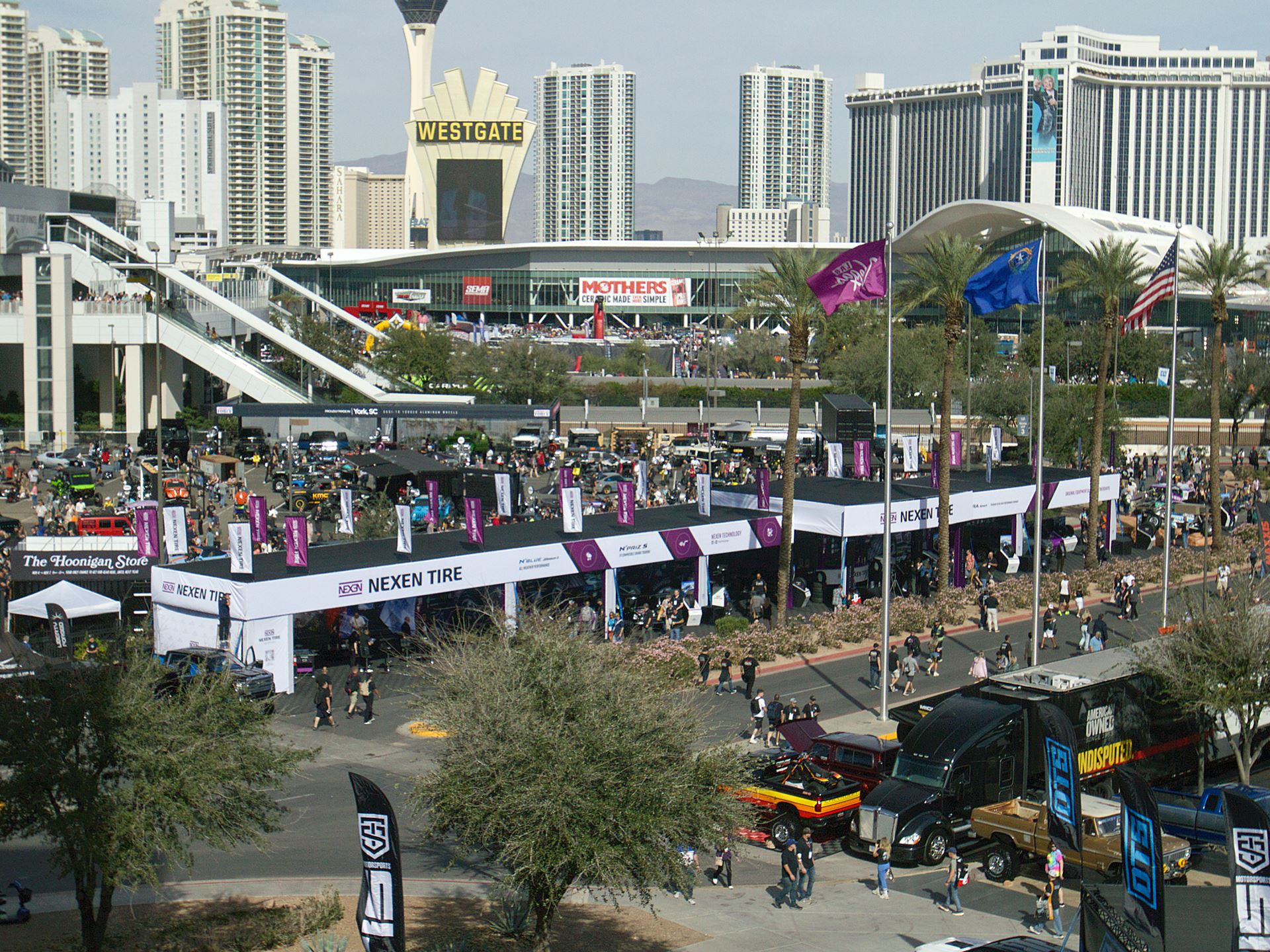 NEXEN TIRE Booth at SEMA 2025