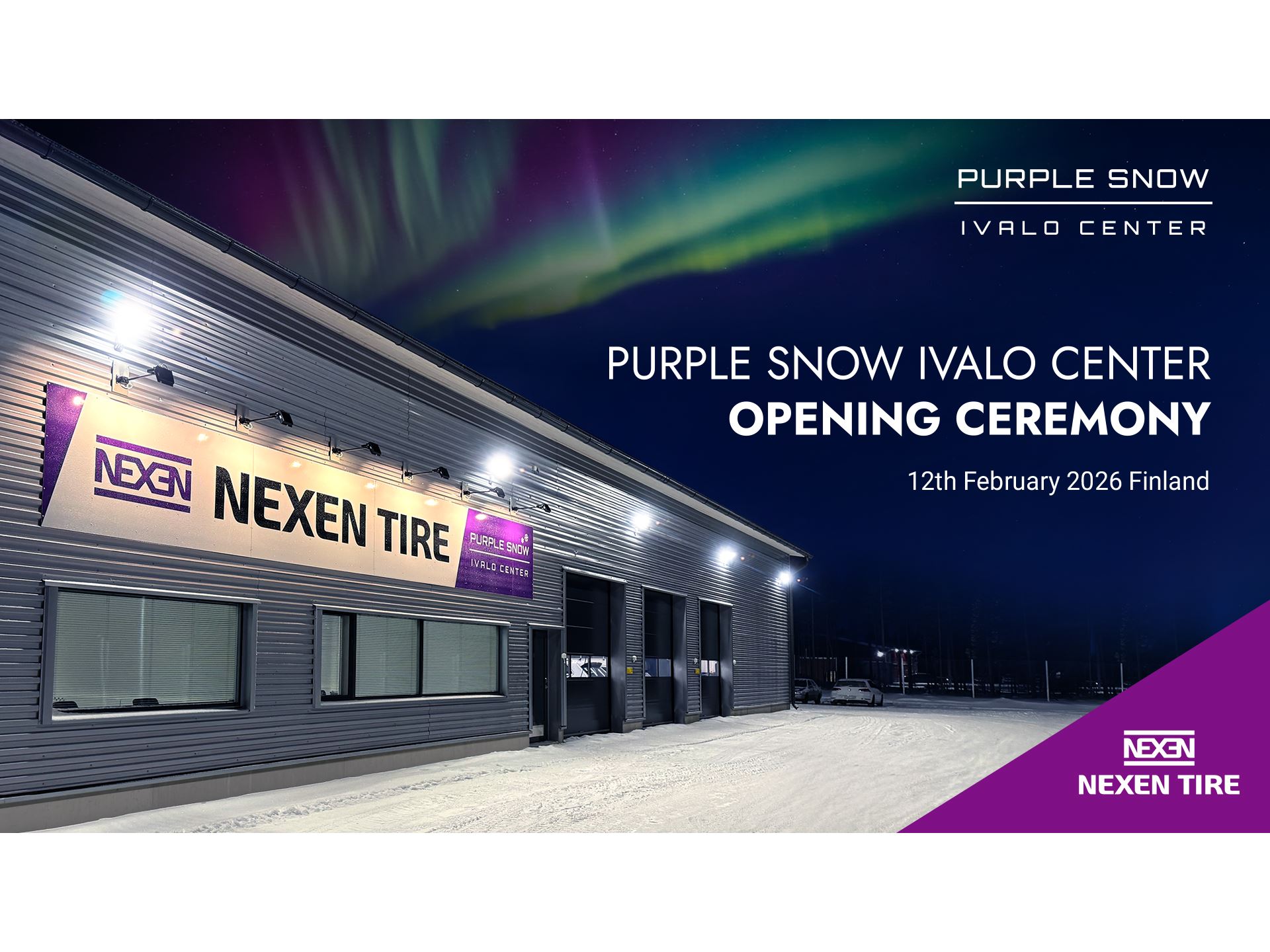 NEXEN TIRE UTAC Opening ceremony key visual
