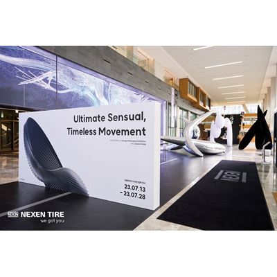 NEXEN TIRE showcases its design philosophy through a collaboration exhibition