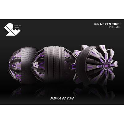 NEXEN TIRE wins design award IDEA for Mars themed concept tire Mearth