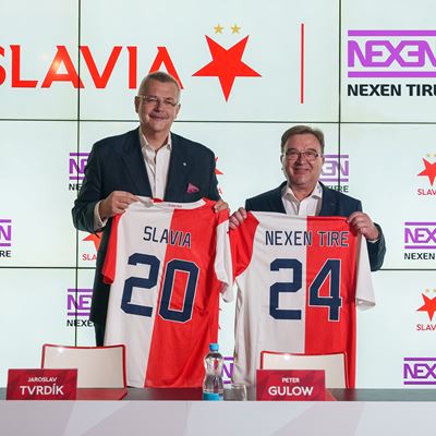 NEXEN TIRE extends its partnership with SK Slavia Praha for fourth consecutive season