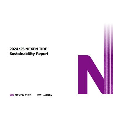 Cover Image of Nexen Tire s 2024 2025 Sustainability Report