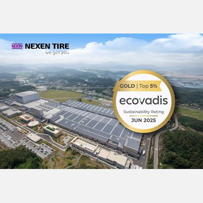 NEXEN TIRE Earns Gold Rating in EcoVadis ESG Assessment for Two Consecutive Years
