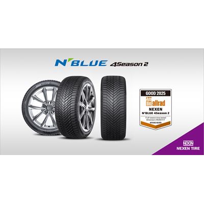 NEXEN N BLUE 4 Season 2 all season tire receives Good rating from AUTOBILD Allrad