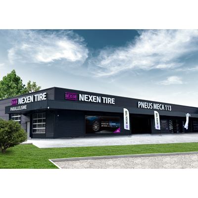 NEXEN TIRE Shop Branding Project France