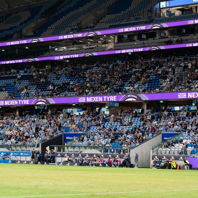 NEXEN TIRE LED advertising at Sydney FC stadium Australia